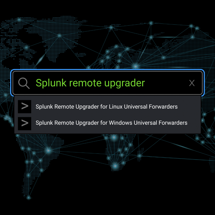 splunk remote upgrader