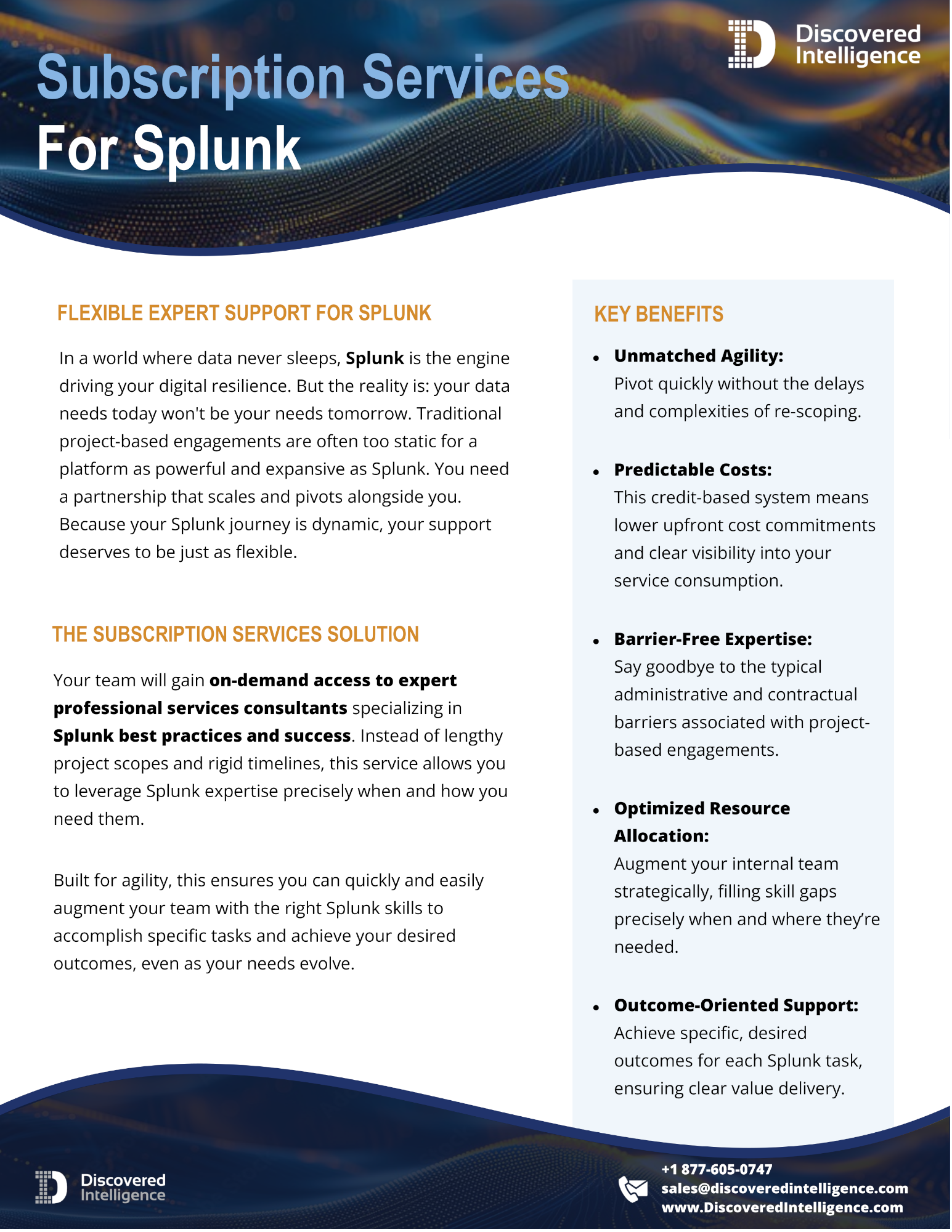 splunk subscription services
