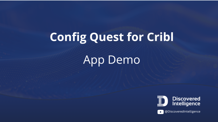 Config Quest for Cribl Demo